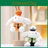 Delightful Plush Rabbit Keychain Police And Firefighter Doll Ultra Soft Toy