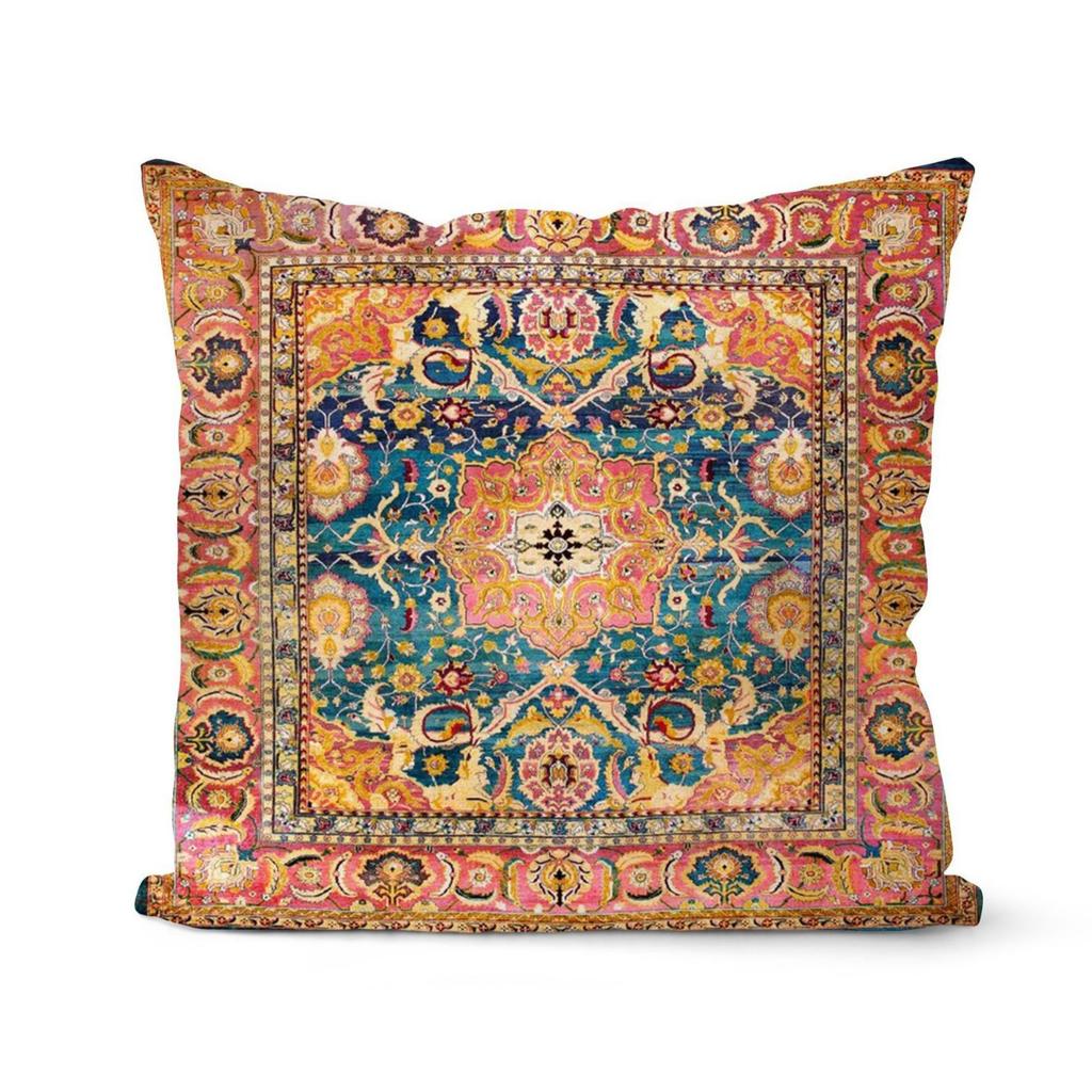 Ethnic Style Throw Pillow Cover Retro Abstract Decoration Home Bedroom Living Room Sofa Cushion Pillow Cover