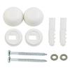 Screws Bidet Bolts Fitting Fixing Kit Plastic + Iron