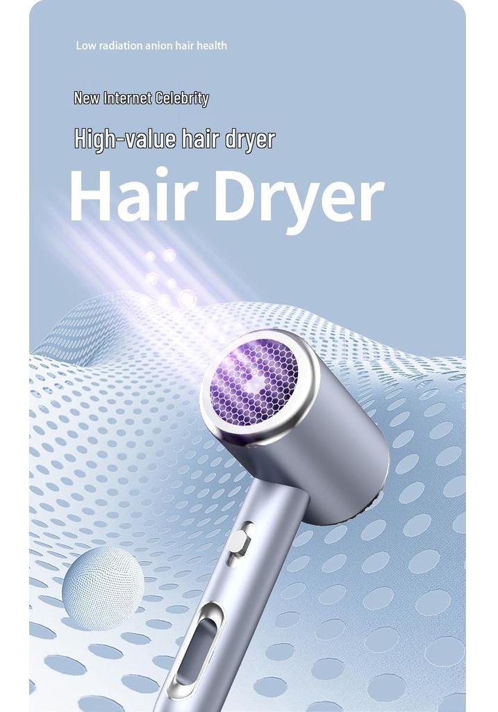 Professional Hair Dryer for Home, Dorm, and Salon Use