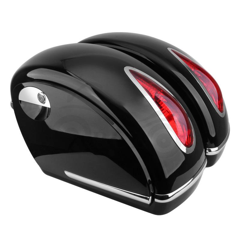 Harley Cruiser Motorcycle Large High-Quality Modified Side Trunk Box
