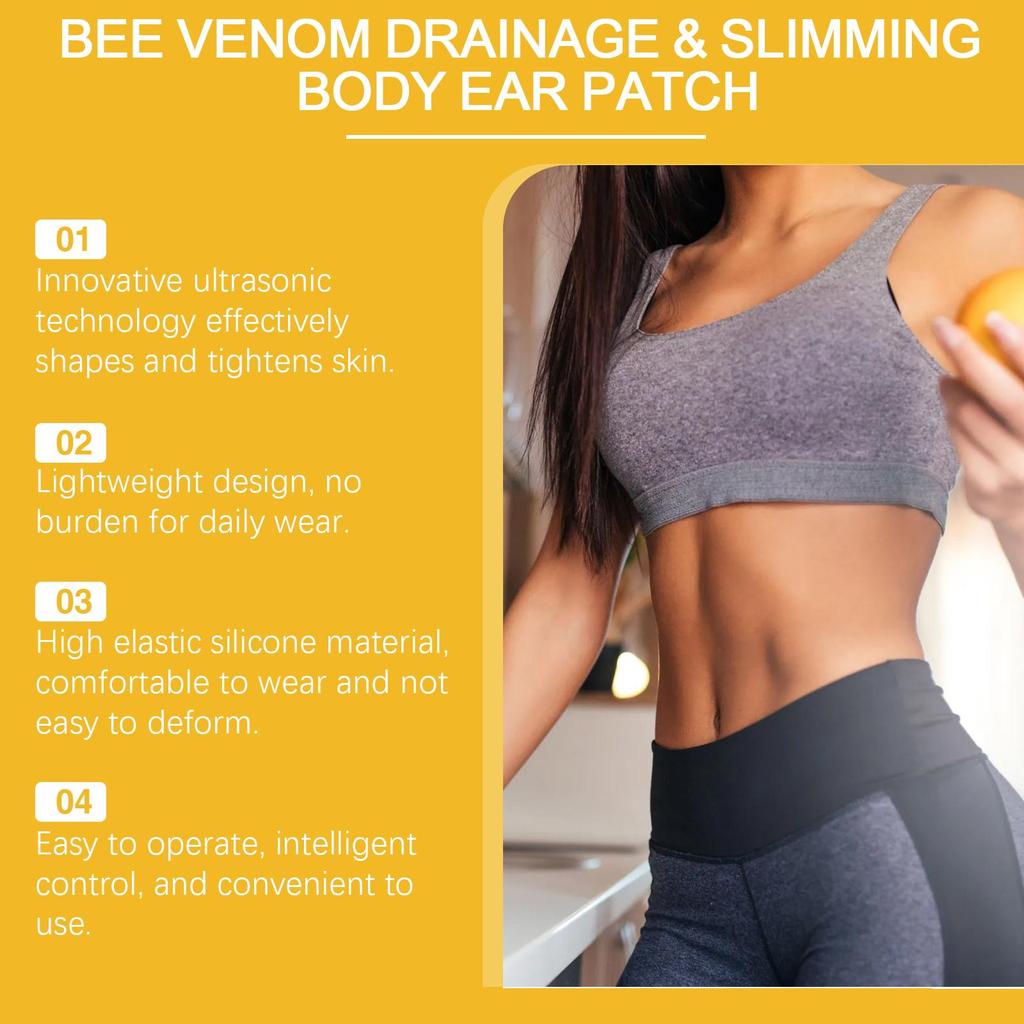 7pcs Bee Venom Slimming Ear Patch Body Care Slimming Body Shaping Beauty Curve Ear Point Patch