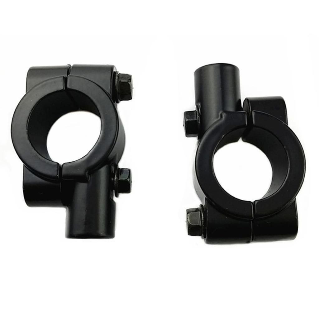 MAJORMENCH Bike Rearview Mirror Holder Set of 2 10mm Clamp