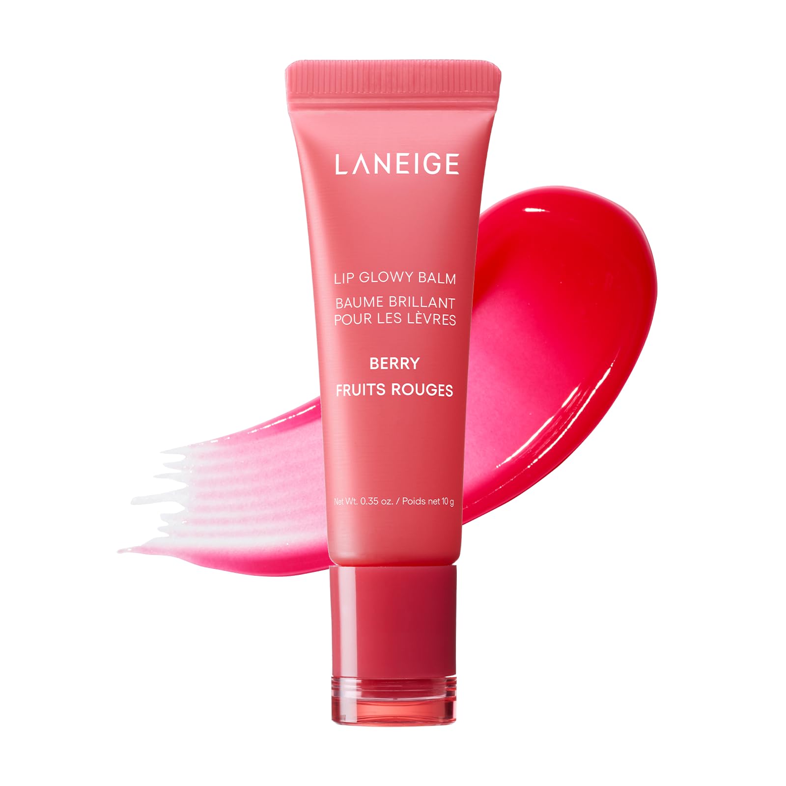

LANEIGE Lip Glowy Balm [Все 5 видов] 10 г - Корейский бальзам для губ, маска для губ, крем для губ, увлажняющий уход за губами Berry