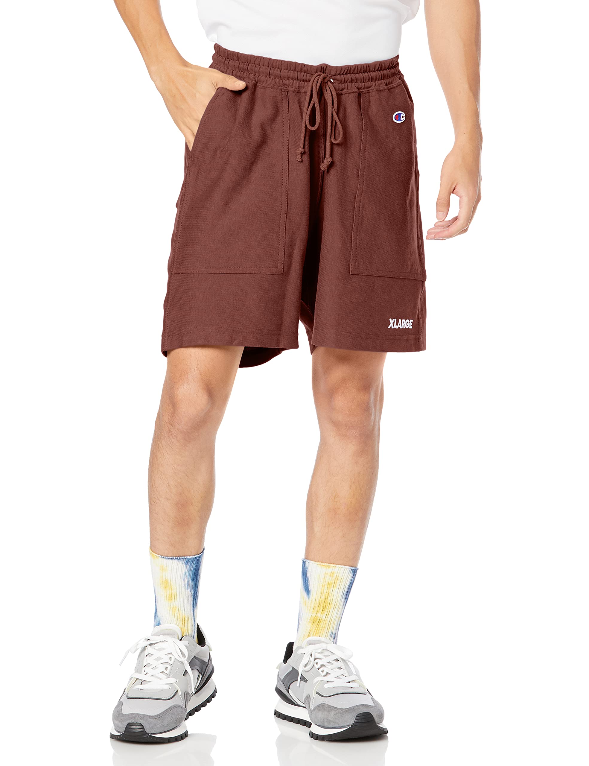 

Casual Pants CHAMPION REVERSE WEAVE SHORT PANTS 101212031012 Brown S [Extra Large] Men s коричневый