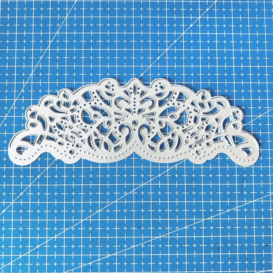 Lace Border Metal Cutting Dies Cut Die Mold Decoration Scrapbook Paper Craft Embossing Folder Photo Album Decorative Craft