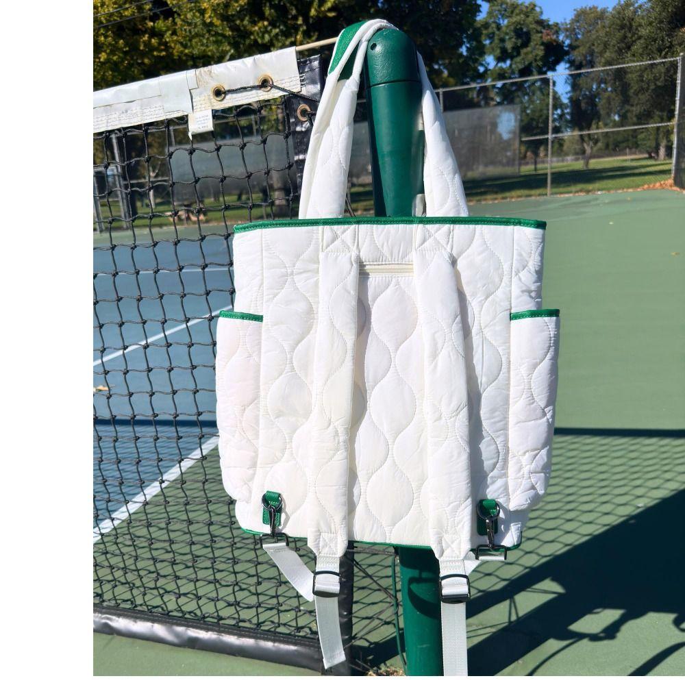 Extra-Large Tennis Tote Bag Waterproof Sports Bag Stylish Tennis Racket Backpack  Gym