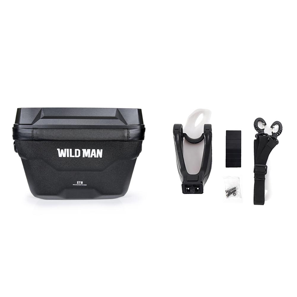 WILD MAN Cycling Front Frame Bag Touch Screen Bike Mobile Phone Handlebar Bags