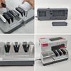 NEW Electric Knife Sharpener-Diamond Wheel System 3-Stage Sharpening (Coarse/Fine/Polish) Fast & Safe for Kitchen Chef
