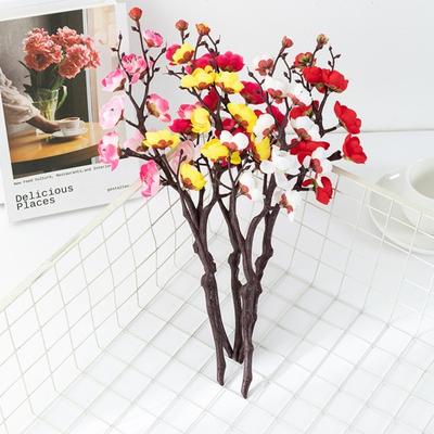 Simulation Plum Blossom Multi-forked DIY Colorful Fashion Photography Props Simulation Plum Blossom Branch Supplies Home