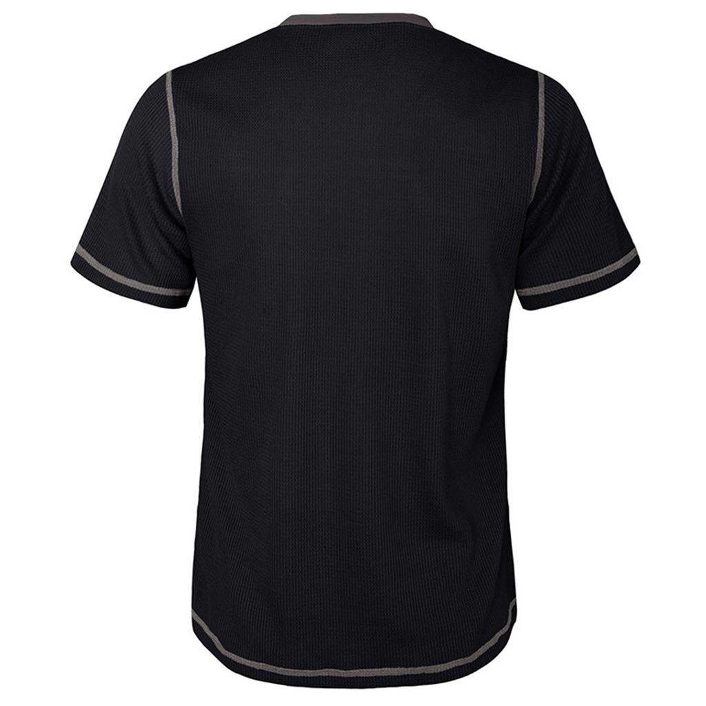 Men'S Short Sleeved Men'S T-Shirt Fashion Casual Color Matching T-Shirt