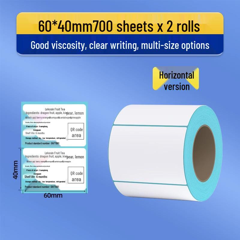 Durable Self-Adhesive Thermal Barcode Label Paper