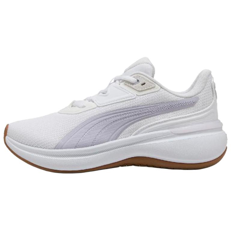 

New PUMA Soft Ride Abrasion Resistant Breathable Low Top Running Shoes Women s White 312647-01 39