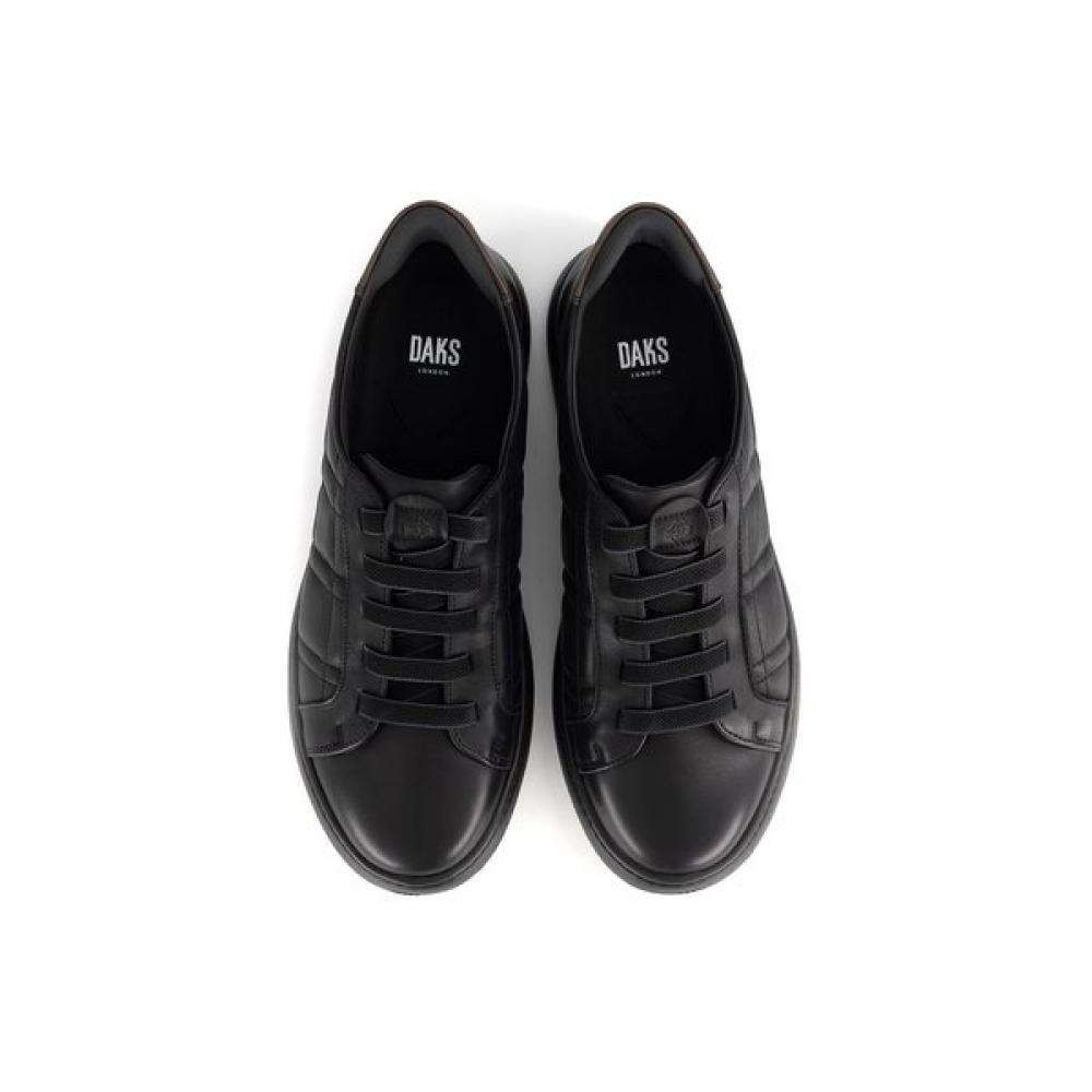 DakS Men S beSt Comfort Check Pattern SneakerS Dmx517kj10  Black 