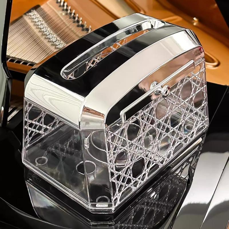 Luxury Tissue Box Aesthetic Creative Wet Tissue Case Modern Elegant Napkin Boxes Home Storage Organization Table Decoration