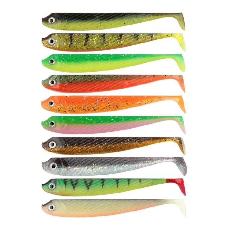 8Pcs Fishing Lures for Saltwater Paddle Tail Swimbaits T Tail Baits Artificial Baits Fishing Lures for Trout Swim Baits