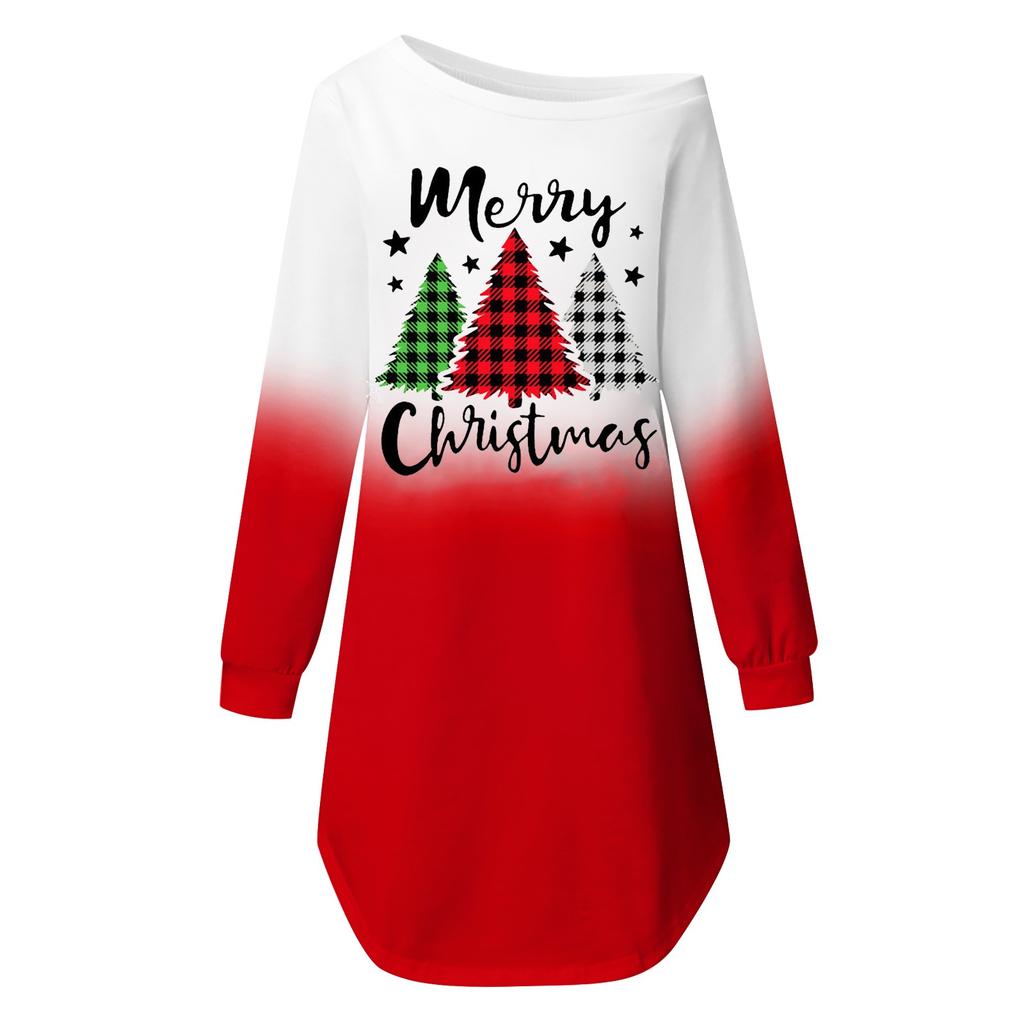 Buy Women'S Casual Sexy Christmas Print 
