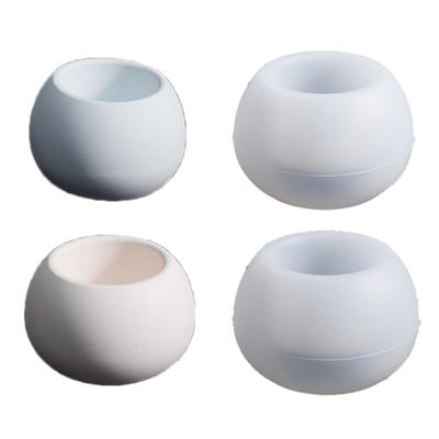 Versatile Silicone Mould for Succulent Flower Pots Easy Demoulding Cement Planter Accessory for Enthusiasts Household
