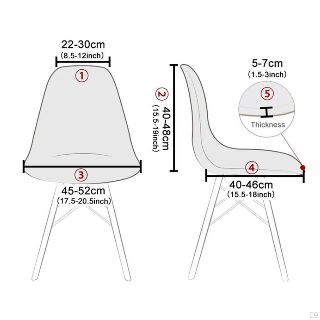 Cover Solid Color Banquet Polyester Slipcover