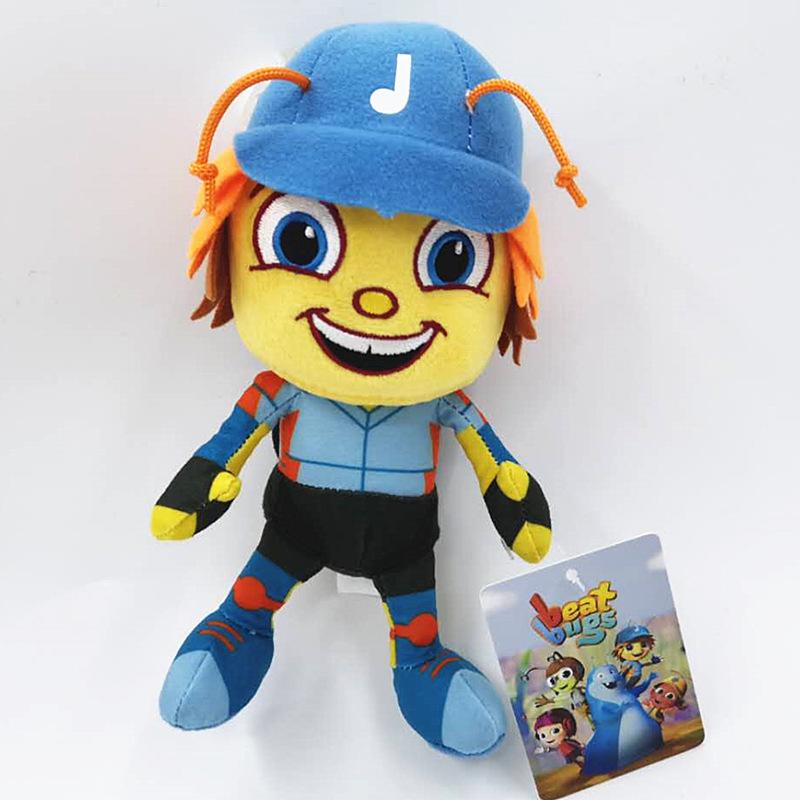 

Новая взрывная плюшевая кукла-игрушка в виде рок-жука, милая кукла-божья коровка about 21cm