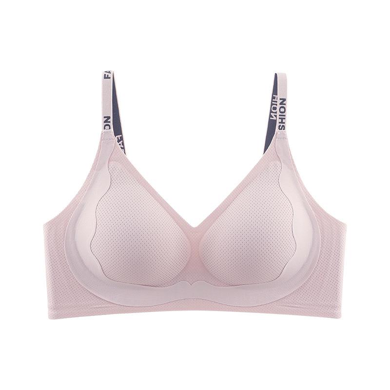 

Letter lift underwear simple anti-sagging small breasts gather underwear adjustment type sexy bra cover M 34/75