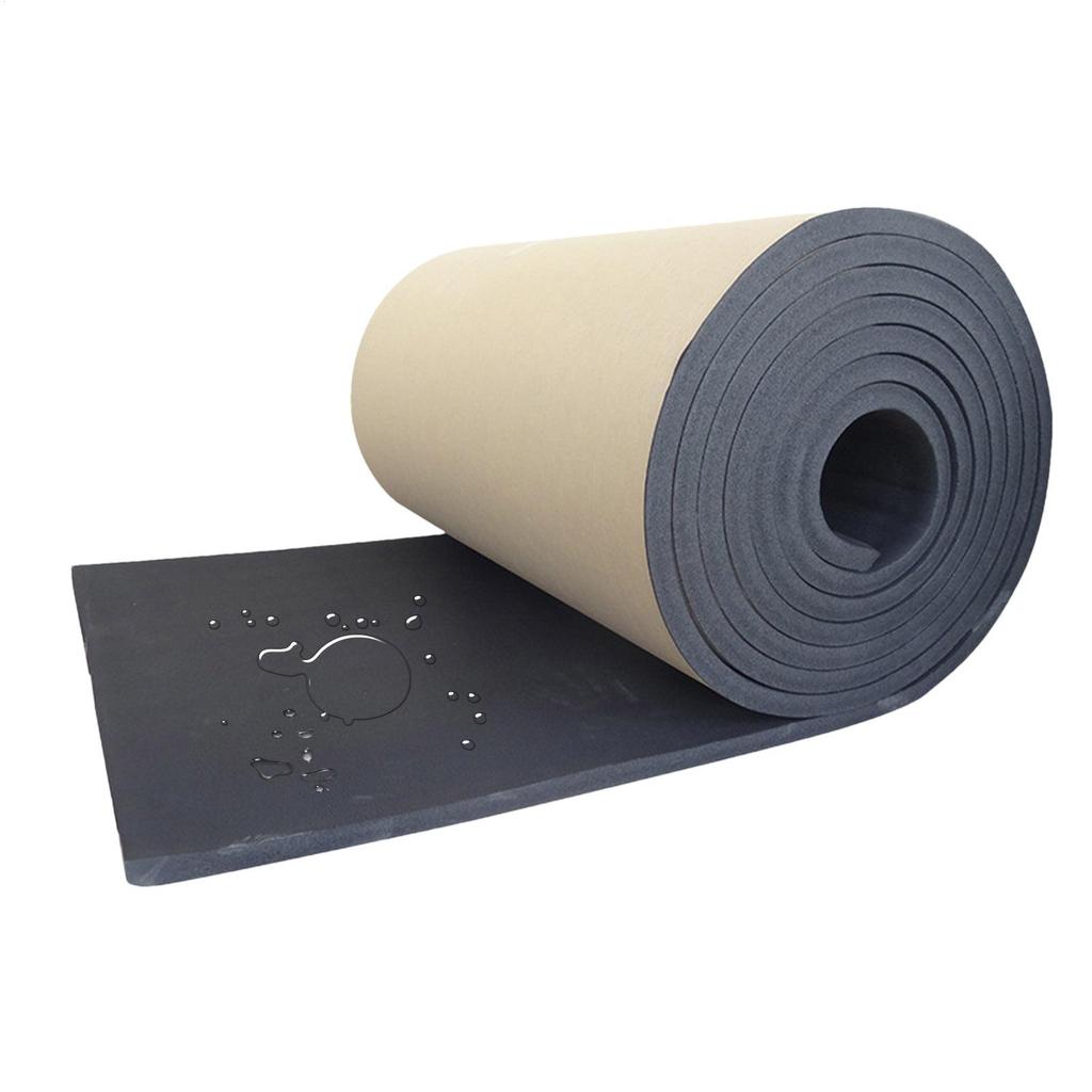 5mm/10mm/15mm Car Hood Engine Firewall Heat Mat Deadener Sound Noise Proof Insulation Deadening Aluminum Foil Sticker