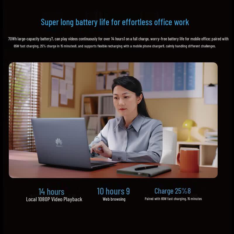 HUAWEI Qingyun L540x 14-inch Business Laptop (CN version)