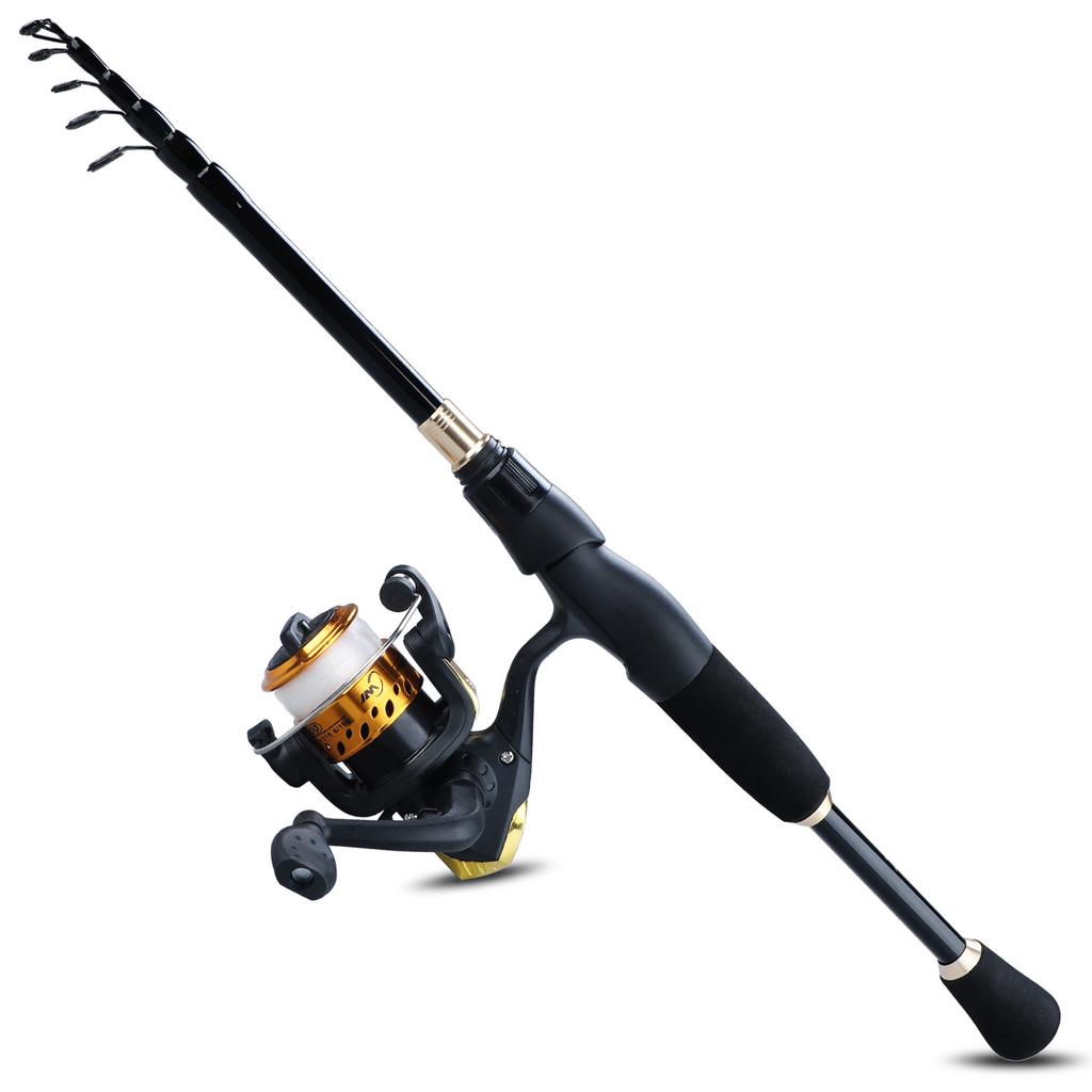 Spinning Fishing Rod and Reel Combos 1.8m-2.4m Fishing Rod and Reel for Carp Fishing