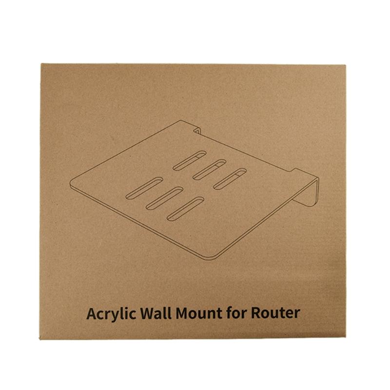 Router Wall Mount,  Small Device Wall Mount Holder Bracket for Streaming Media Devices Hard Driver