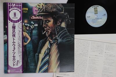LP Record TOM WAITS  Heart Of Saturday Night P10243Y ASYLUM 1976 Japan Obi Rock Used