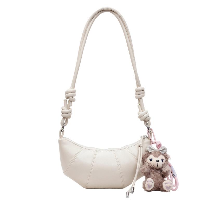 Korean version of fashion dumpling bag women's 2025 summer new trendy simple casual shoulder bag texture versatile niche women's bag