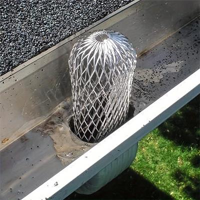 1/4pcs Roof Gutter Guard Filter, 3.5 Inch Aluminum Filter, Gutter Filter for Preventing Clogging