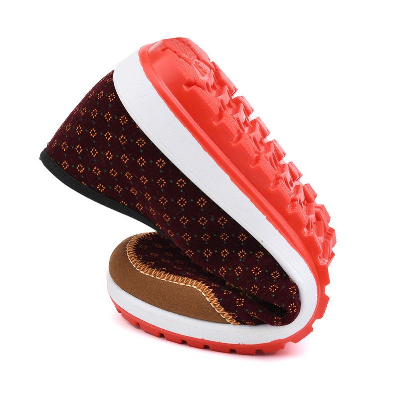 Spring and Autumn cloth shoes women's soft-soled middle and old casual shoes are comfortable and lightweight for one pedal.