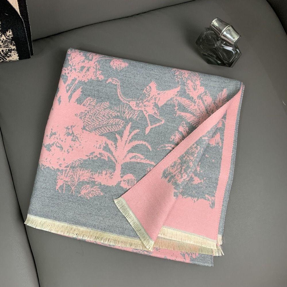 Bohemia Ethnic Style Scarf Printing Winter Tassel Scarves Imitation Cashmere Shawl  Autumn Winter