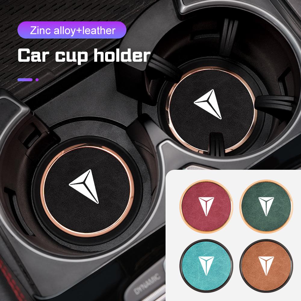 2026 Universal Car Cup Holder Coaster Anti-slip Water-proof Cup Mat For Changan Deepal S7 S07 SL03 S05 G318 S09 Car Accessories