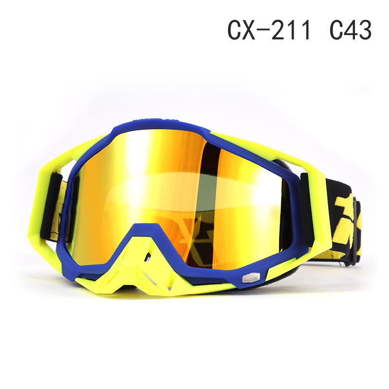 100% Windproof Off-road Motorcycle & Ski Goggles for Outdoor Riding