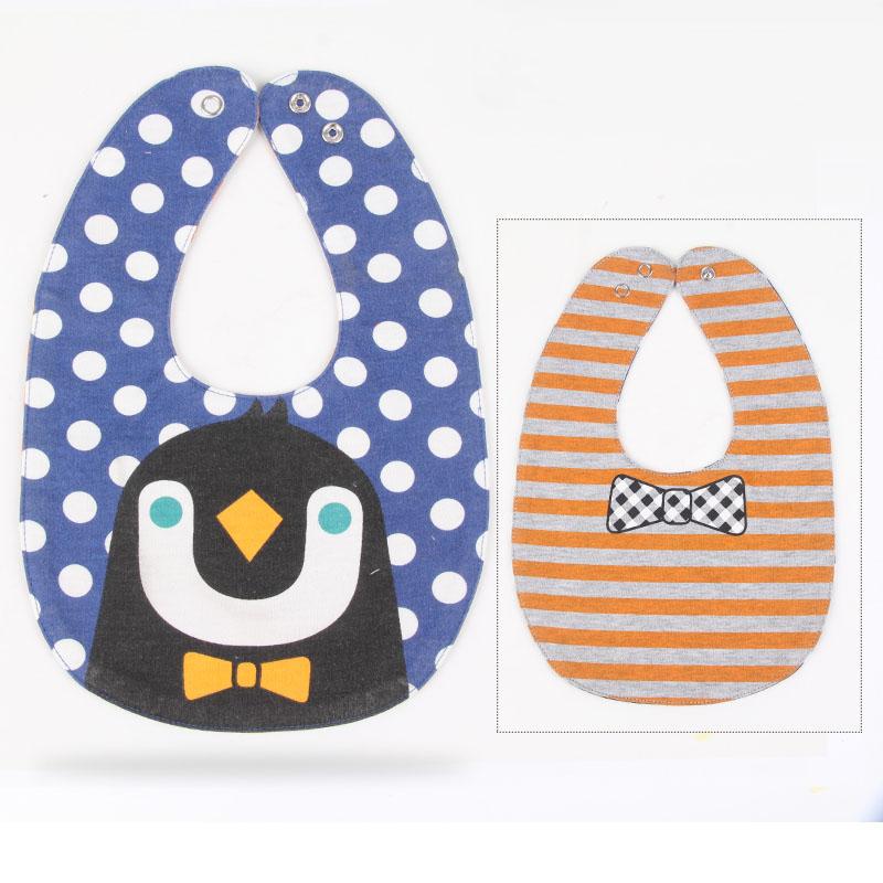 

Infant BoyGirl Double sided bibs Saliva Absorbent waterproof Feeding Bibs Baby Bibs and waterproof scarves Burp Newborn Bibs for One Size