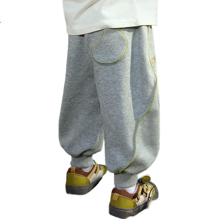 Ciciibear Boys' Sweatpants Spring And Autumn Style, Baby Pants, Children's Joggers, Casual Sports Pants, Long Pants