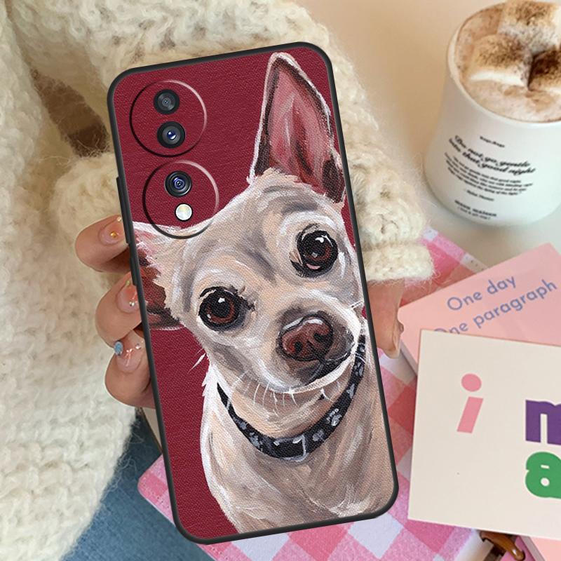 Chihuahua Dog For Honor Magic 8 7 6 Lite Case For Honor 400 200 Pro 90 70 50 X8c X8b X9a X9b X9c X9d Win RT