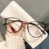 Ready Stock Korean Anti Radiation Eyeglasses Round Metal Frame Eyeglasses Women/Men