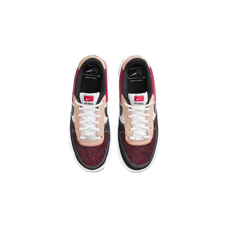 Nike Air Force 1 'Alter And Reveal' Low Top Skateboard Shoes Black Red Unisex DO6113-100