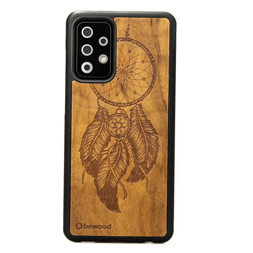 Wooden Case for Samsung Galaxy A52/A52s 5G Dreamcatcher Imbuia