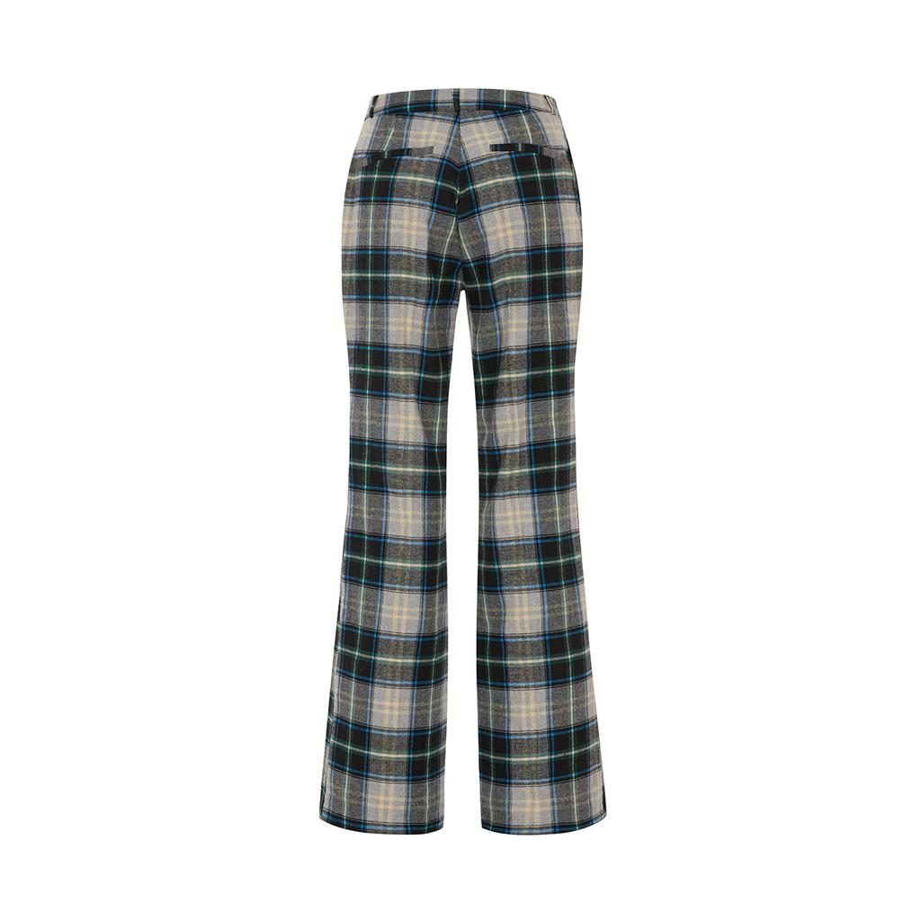 TRIPSHOP Wide Checkered Pants