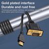 Hdmi-Compatible To Vga Adapter Connecto Line Converter Cable 1.8M Fhd 1920*1080P For Desktop Laptop Pc Tv Monitor Projector
