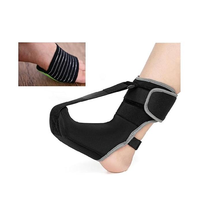 Plantar Fasciitis Night Splint Sock: Unisex Plantar Fasciitis Brace with Arch Support for Foot Pain Relief by Plantar Fasciitis Achilles Tendonnitis M/L