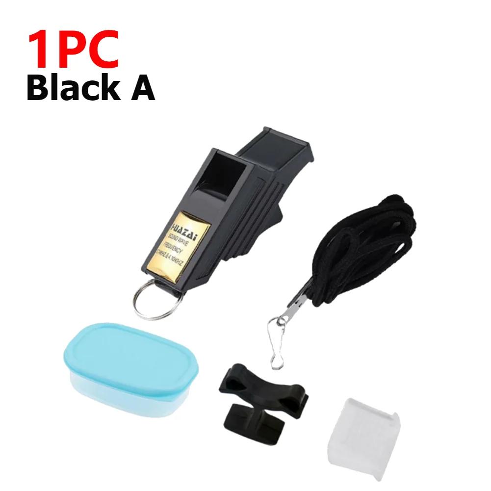 1-10PCS Professional Soccer Referee Whistle Coaching Basketball Football Whistles Seedless Plastic Whistles Basketball Whistles