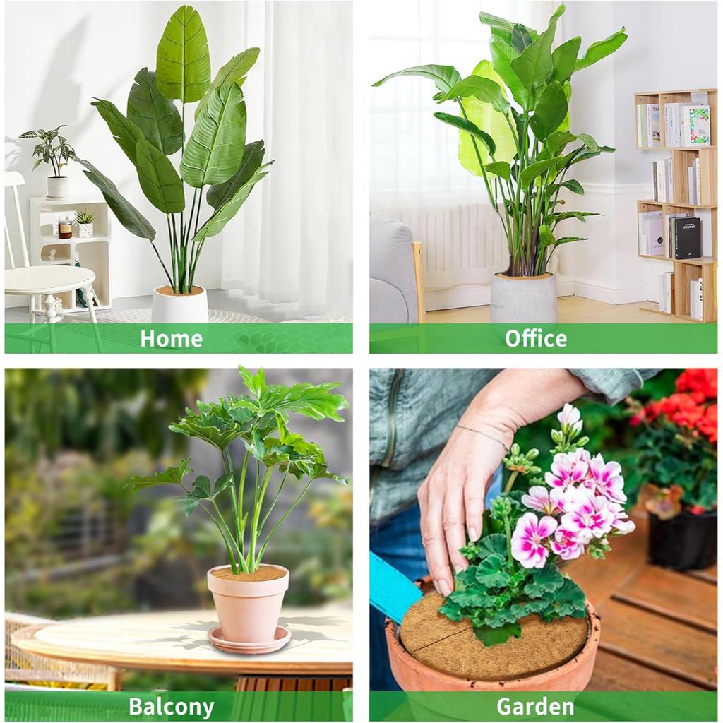 1 Piece Coconut Fiber Tree Covering Environmental-friendly Mat, Natural Coconut Shell Tree Protective Mat, Suitable For Indoor