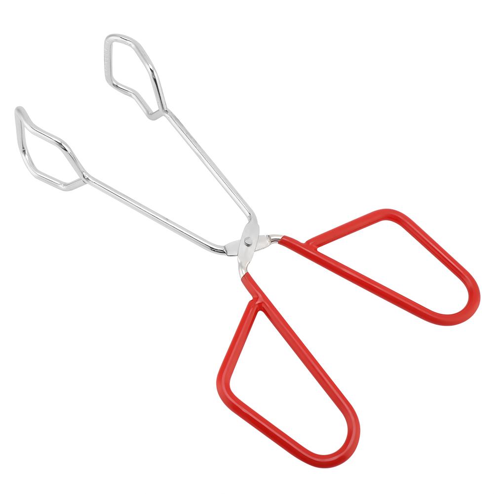 

Зажим для барбекю из нержавеющей стали, щипцы для шведского стола, зажим для мяса, стейка, кухонный инструмент для сервировки Red