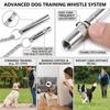 Adjustable Pet Training Whistle Portable Dog Recall Whistle Pet Training Supplies  Pet Recall