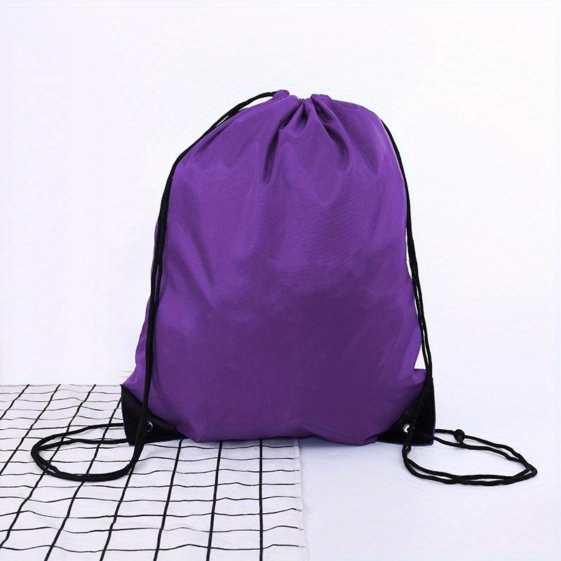 Waterproof Drawstring Pocket Backpack - Lightweight Durable Outdoor Sports Bag, for Hiking Gym Travel Daily Use, Gifts Bag